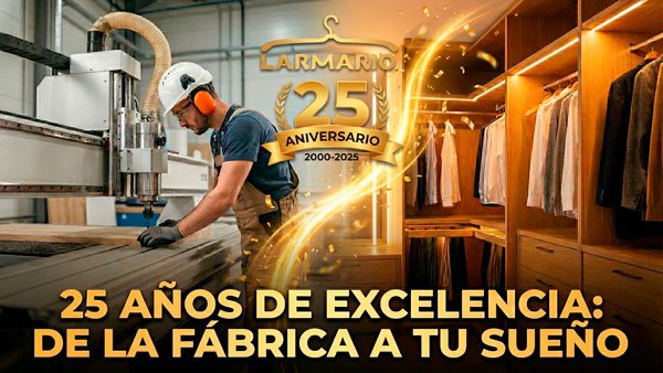 Vídeo corporativo de Larmario por su 25 aniversario